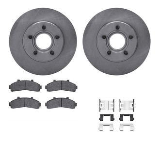 R1 Concepts® - Front Brake Kit with Ceramic Pads