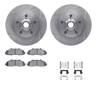 R1 Concepts® - eLINE Series Front Brake Kit with Ceramic Pads