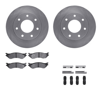 R1 Concepts® - eLINE Series Front Brake Kit with Ceramic Pads
