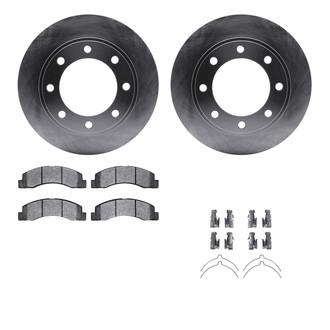 R1 Concepts® - Front Brake Kit with Ceramic Pads
