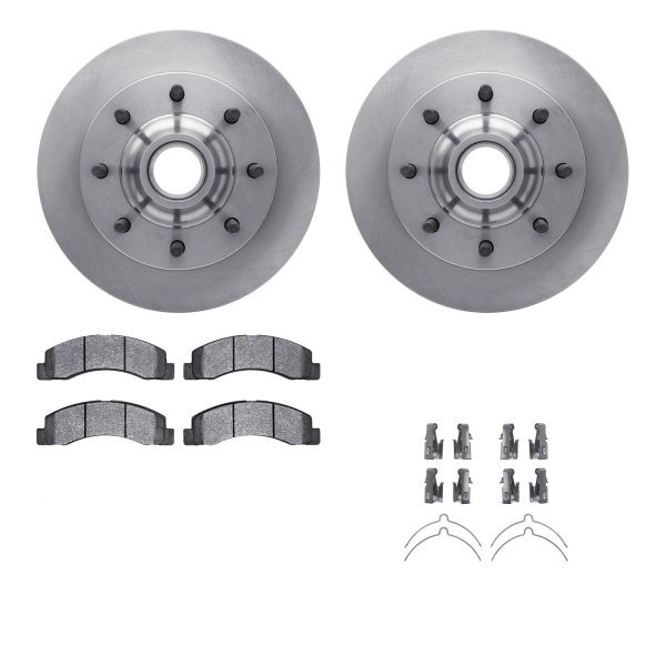  R1 Concepts® - eLINE Series Front Brake Kit with Ceramic Pads