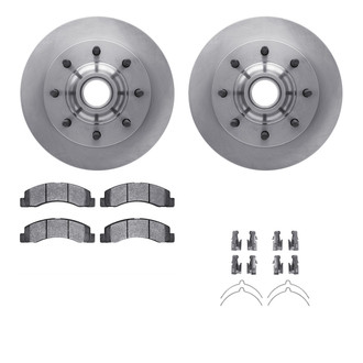 R1 Concepts® - eLINE Series Front Brake Kit with Ceramic Pads