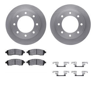 R1 Concepts® - eLINE Series Rear Brake Kit with Ceramic Pads