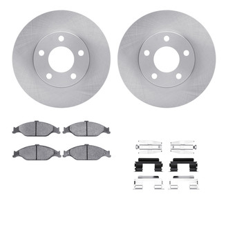 R1 Concepts® - eLINE Series Front Brake Kit with Ceramic Pads
