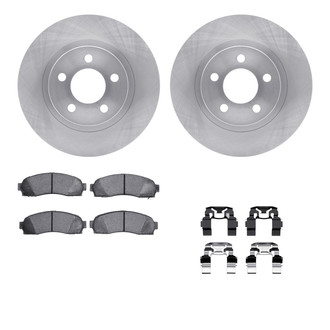 R1 Concepts® - Front Brake Kit with Ceramic Pads