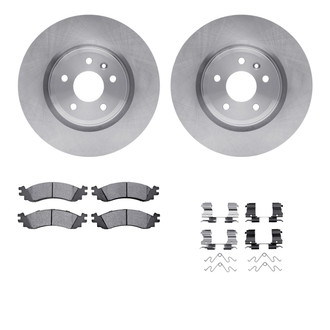 R1 Concepts® - eLINE Series Front Brake Kit with Ceramic Pads