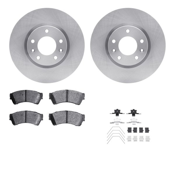  R1 Concepts® - eLINE Series Front Brake Kit with Ceramic Pads