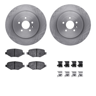 R1 Concepts® - eLINE Series Rear Brake Kit with Ceramic Pads