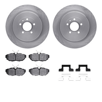 R1 Concepts® - eLINE Series Rear Brake Kit with Ceramic Pads
