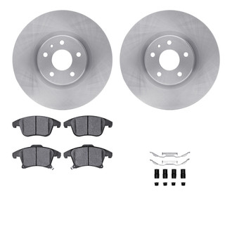 R1 Concepts® - eLINE Series Front Brake Kit with Ceramic Pads