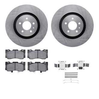 R1 Concepts® - eLINE Series Front Brake Kit with Ceramic Pads