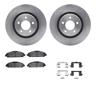 R1 Concepts® - eLINE Series Front Brake Kit with Ceramic Pads