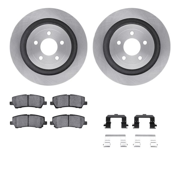  R1 Concepts® - eLINE Series Rear Brake Kit with Ceramic Pads