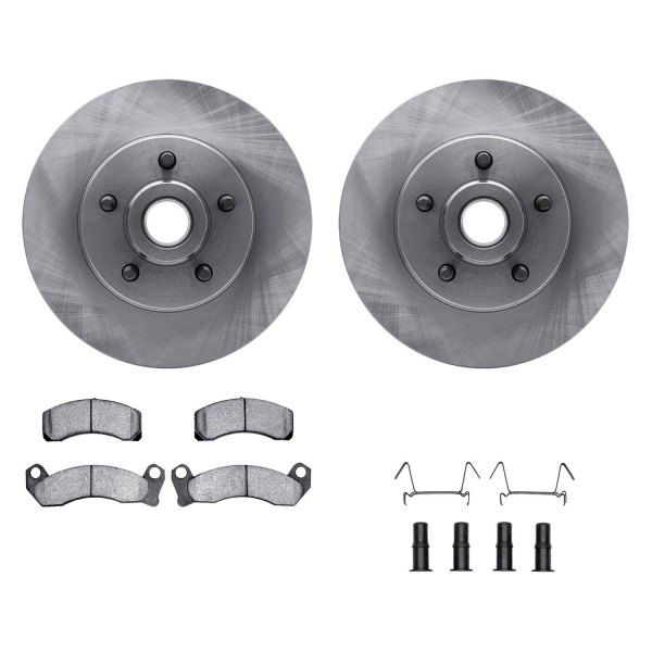  R1 Concepts® - eLINE Series Front Brake Kit with Ceramic Pads