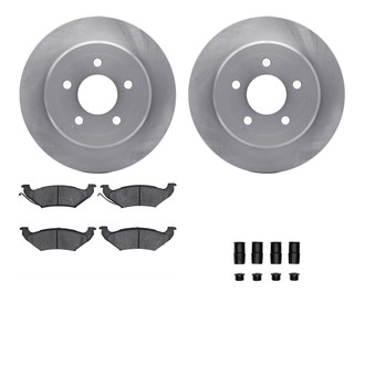 R1 Concepts® - eLINE Series Rear Brake Kit with Ceramic Pads