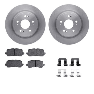 R1 Concepts® - eLINE Series Rear Brake Kit with Ceramic Pads