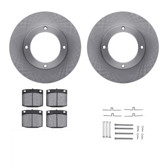 R1 Concepts® - eLINE Series Front Brake Kit with Ceramic Pads
