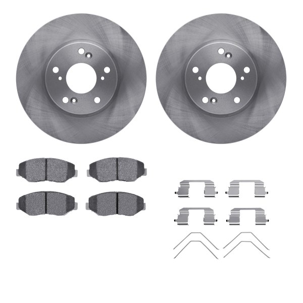  R1 Concepts® - eLINE Series Front Brake Kit with Ceramic Pads