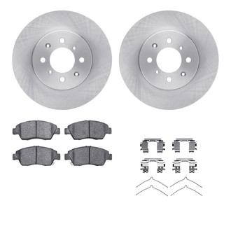 R1 Concepts® - eLINE Series Front Brake Kit with Ceramic Pads