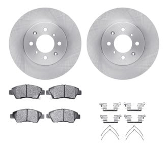 R1 Concepts® - eLINE Series Front Brake Kit with Ceramic Pads