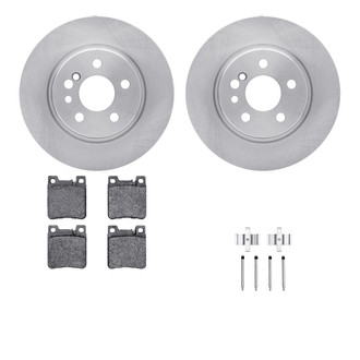 R1 Concepts® - eLINE Series Rear Brake Kit with Ceramic Pads