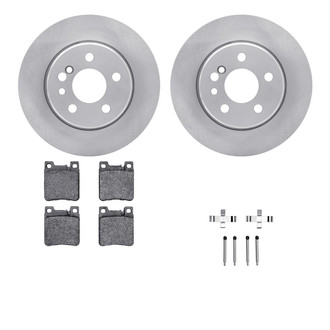 R1 Concepts® - eLINE Series Rear Brake Kit with Ceramic Pads