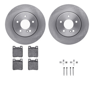 R1 Concepts® - eLINE Series Rear Brake Kit with Ceramic Pads