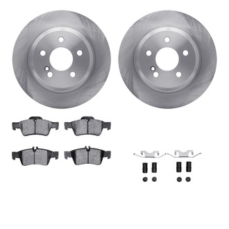 R1 Concepts® - eLINE Series Rear Brake Kit with Ceramic Pads
