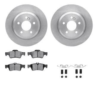 R1 Concepts® - eLINE Series Rear Brake Kit with Ceramic Pads