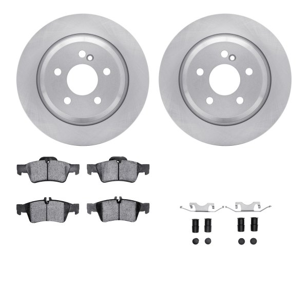  R1 Concepts® - eLINE Series Rear Brake Kit with Ceramic Pads