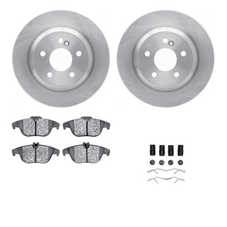 R1 Concepts® WFWH1-63149 - eLINE Series Rear Brake Kit with Ceramic Pads