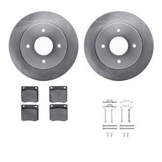 R1 Concepts® - eLINE Series Rear Brake Kit with Ceramic Pads