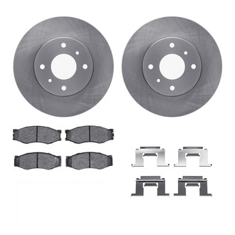 R1 Concepts® - eLINE Series Front Brake Kit with Ceramic Pads