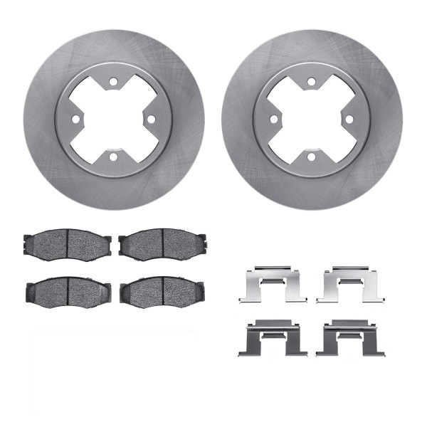  R1 Concepts® - eLINE Series Front Brake Kit with Ceramic Pads