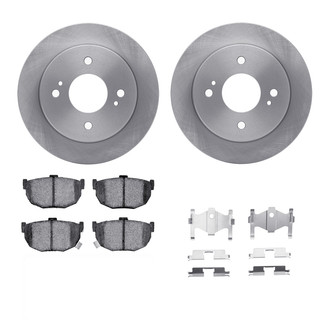 R1 Concepts® - eLINE Series Rear Brake Kit with Ceramic Pads