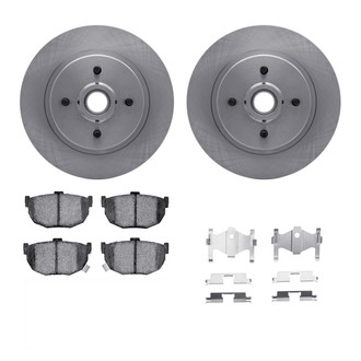 R1 Concepts® - eLINE Series Rear Brake Kit with Ceramic Pads