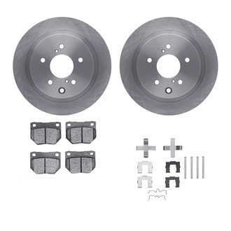 R1 Concepts® - eLINE Series Rear Brake Kit with Ceramic Pads