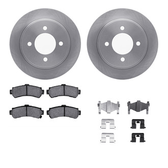 R1 Concepts® - eLINE Series Rear Brake Kit with Ceramic Pads