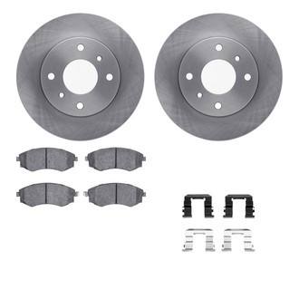 R1 Concepts® - eLINE Series Front Brake Kit with Ceramic Pads