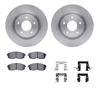 R1 Concepts® - eLINE Series Front Brake Kit with Ceramic Pads