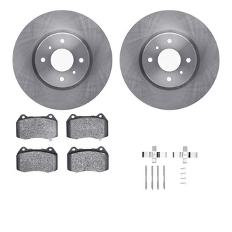 R1 Concepts® - eLINE Series Front Brake Kit with Ceramic Pads