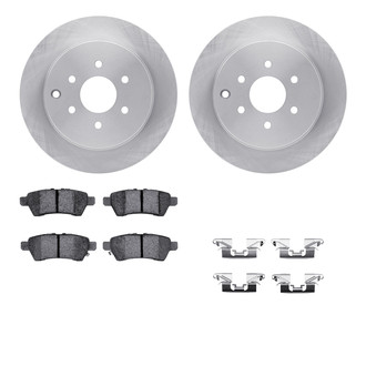 R1 Concepts® - eLINE Series Rear Brake Kit with Ceramic Pads