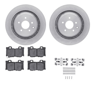 R1 Concepts® - eLINE Series Rear Brake Kit with Ceramic Pads