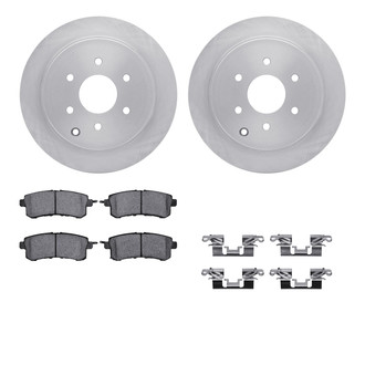 R1 Concepts® - eLINE Series Rear Brake Kit with Ceramic Pads