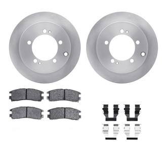R1 Concepts® - eLINE Series Rear Brake Kit with Ceramic Pads