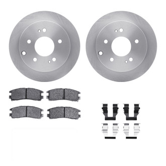 R1 Concepts® - eLINE Series Rear Brake Kit with Ceramic Pads