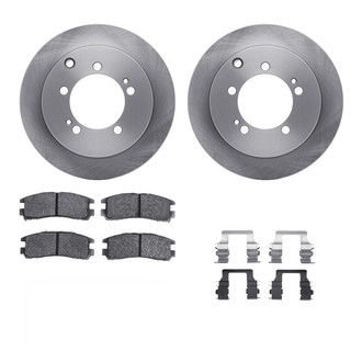 R1 Concepts® - eLINE Series Rear Brake Kit with Ceramic Pads