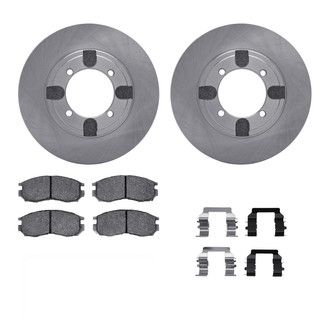 R1 Concepts® - eLINE Series Front Brake Kit with Ceramic Pads