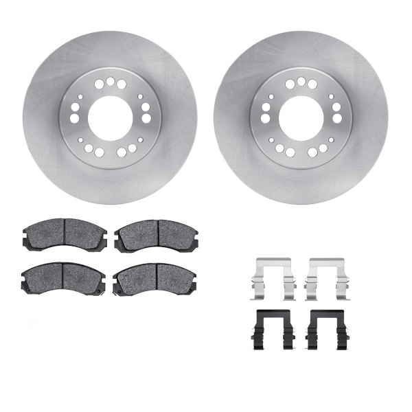  R1 Concepts® - eLINE Series Front Brake Kit with Ceramic Pads