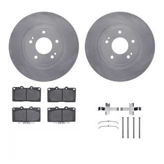 R1 Concepts® - eLINE Series Front Brake Kit with Ceramic Pads